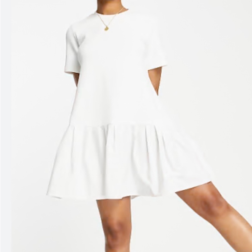ASOS Elegant light gray A-Line Dress size 2